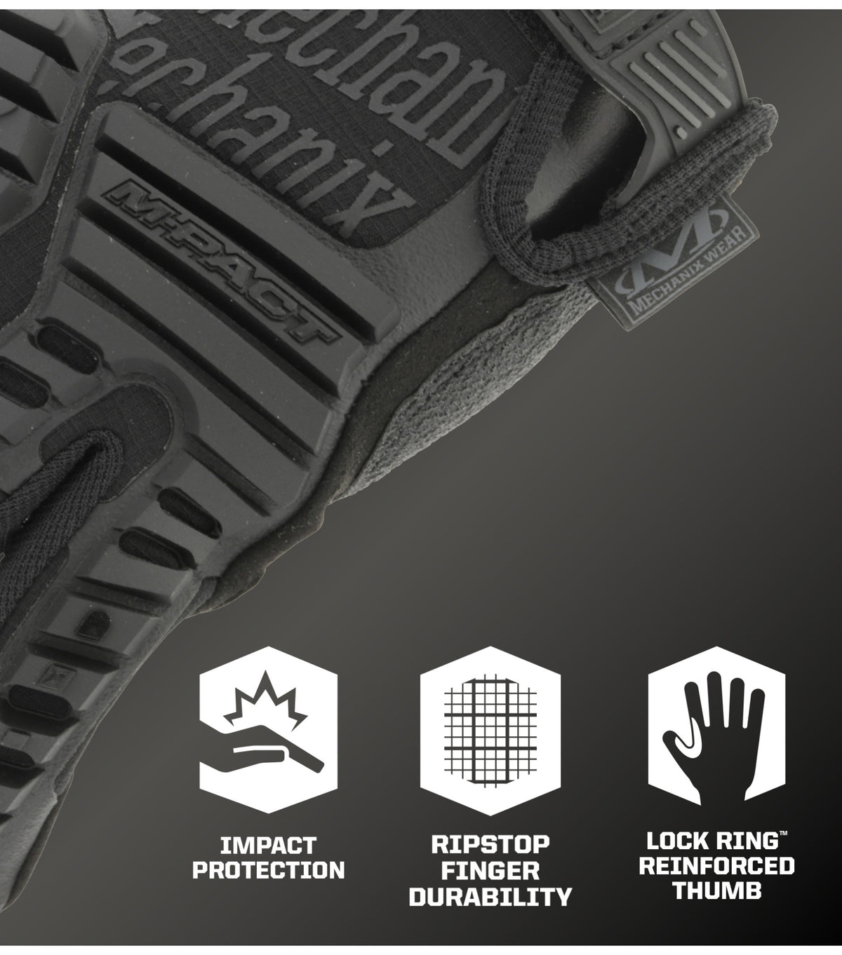 M-Pact Covert Core3 Tactical Gloves - Bellmt