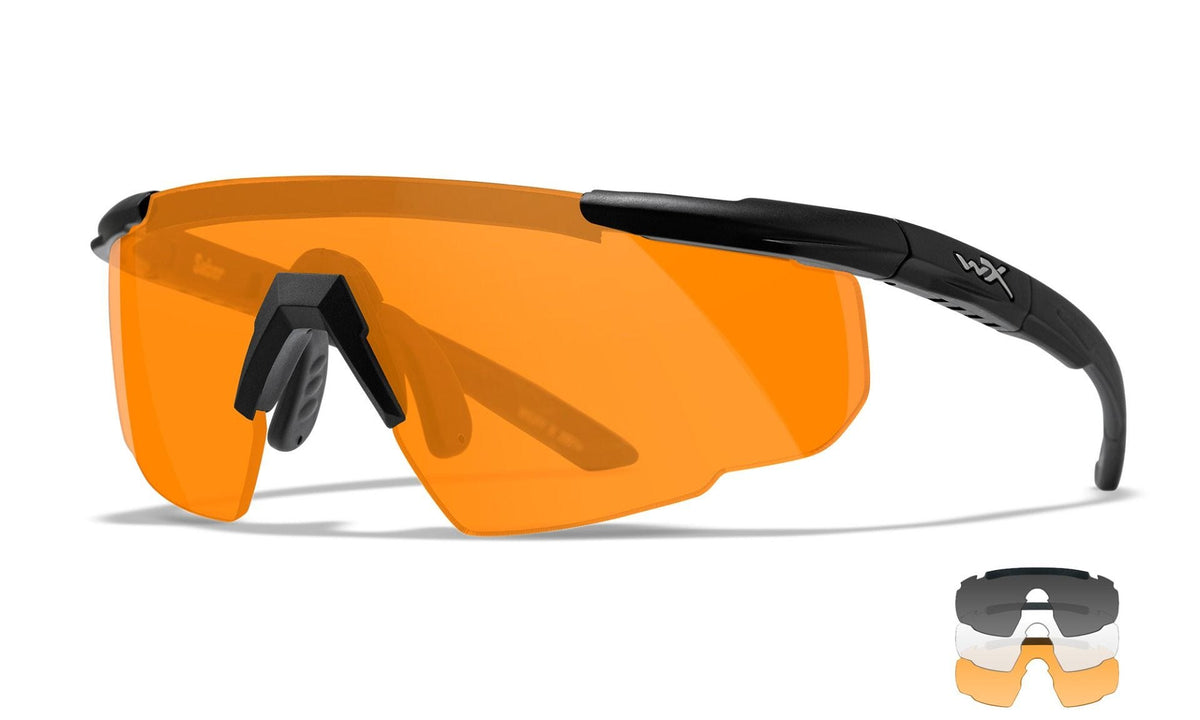 Saber Advanced Smoke/Clear/Rust 3 Lens set Protective Eyewear - Bellmt