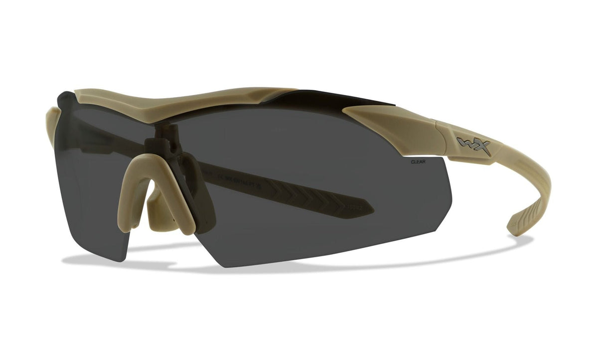 WX Vapor Comm 2.5 Grey/Clear/Light Rust Lens - Bellmt