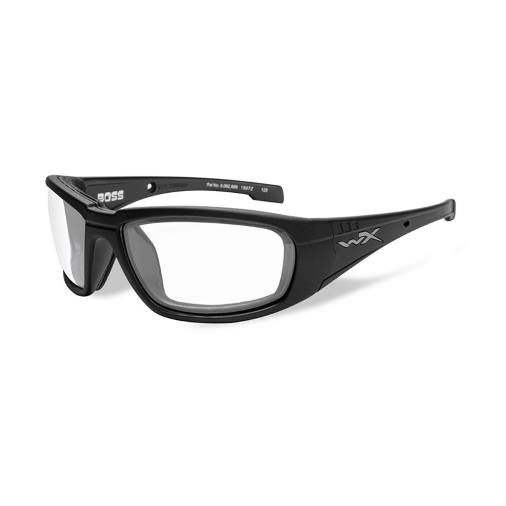 WX BOSS Clear Matte Black Frame - Bellmt