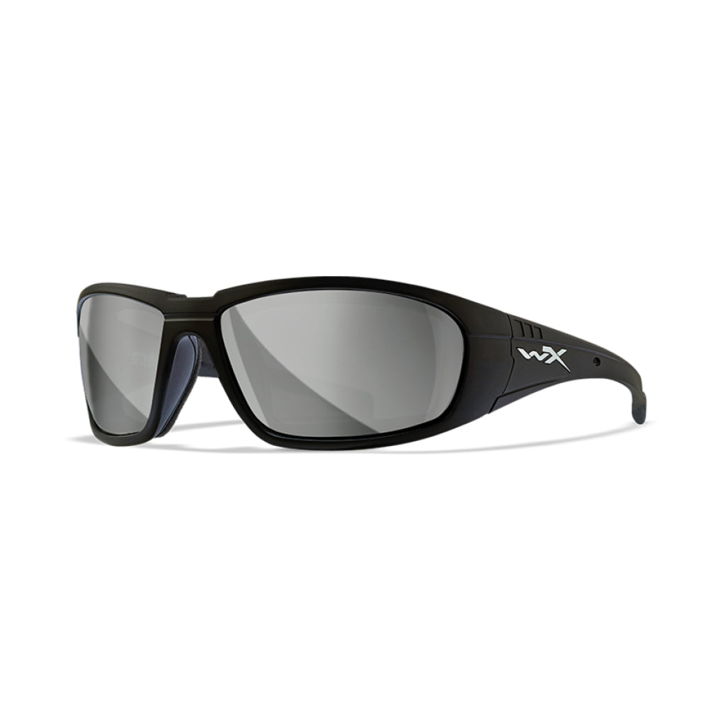 WX Boss Grey Silver Flash Gloss Black Frame - Bellmt