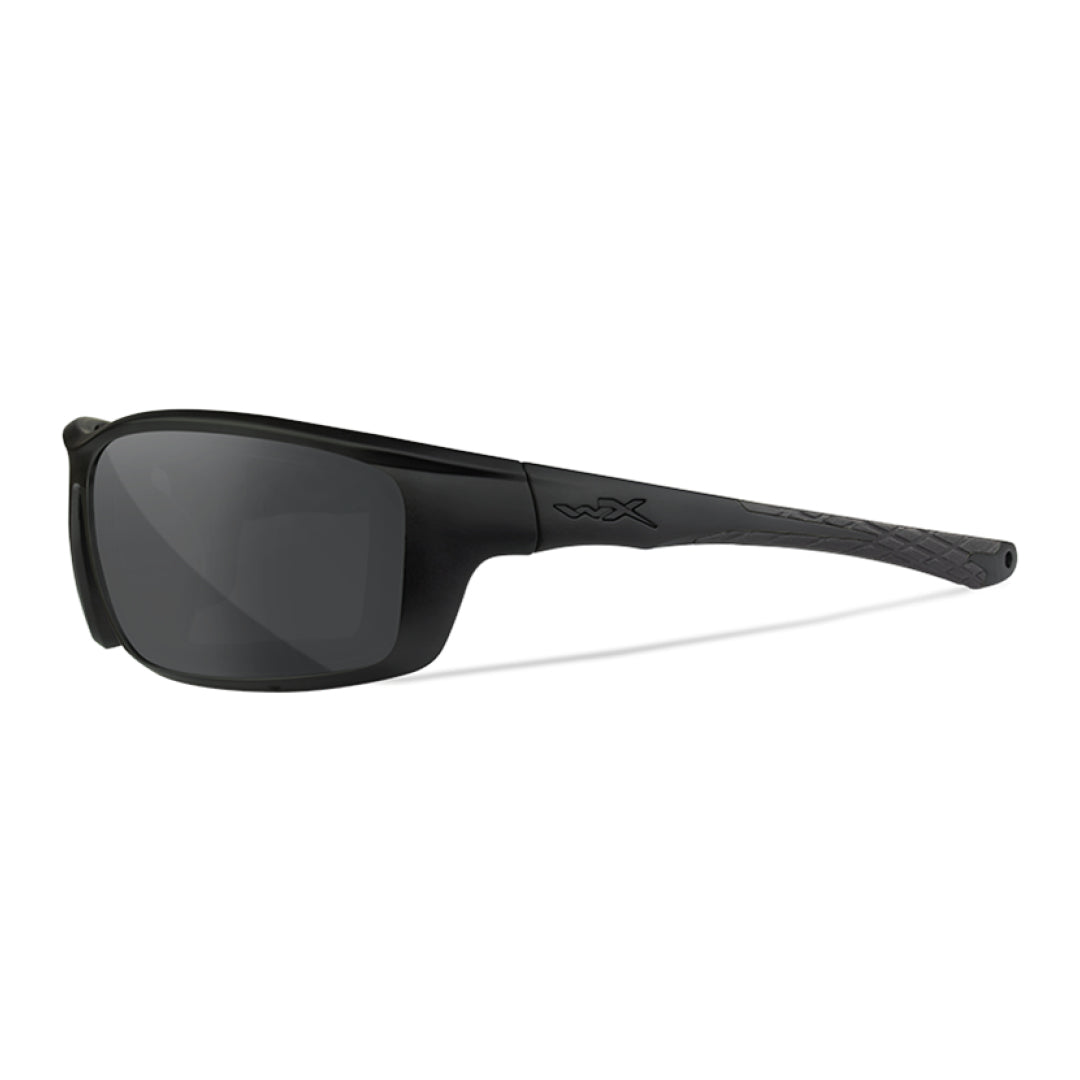 WX Grid Matte Black Frame with Grey Lenses - Bellmt