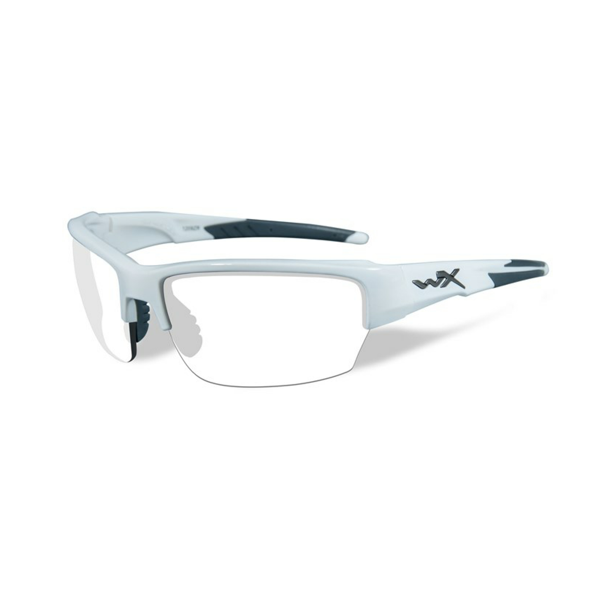 SAINT Clear Lens Gloss White Frame - Bellmt