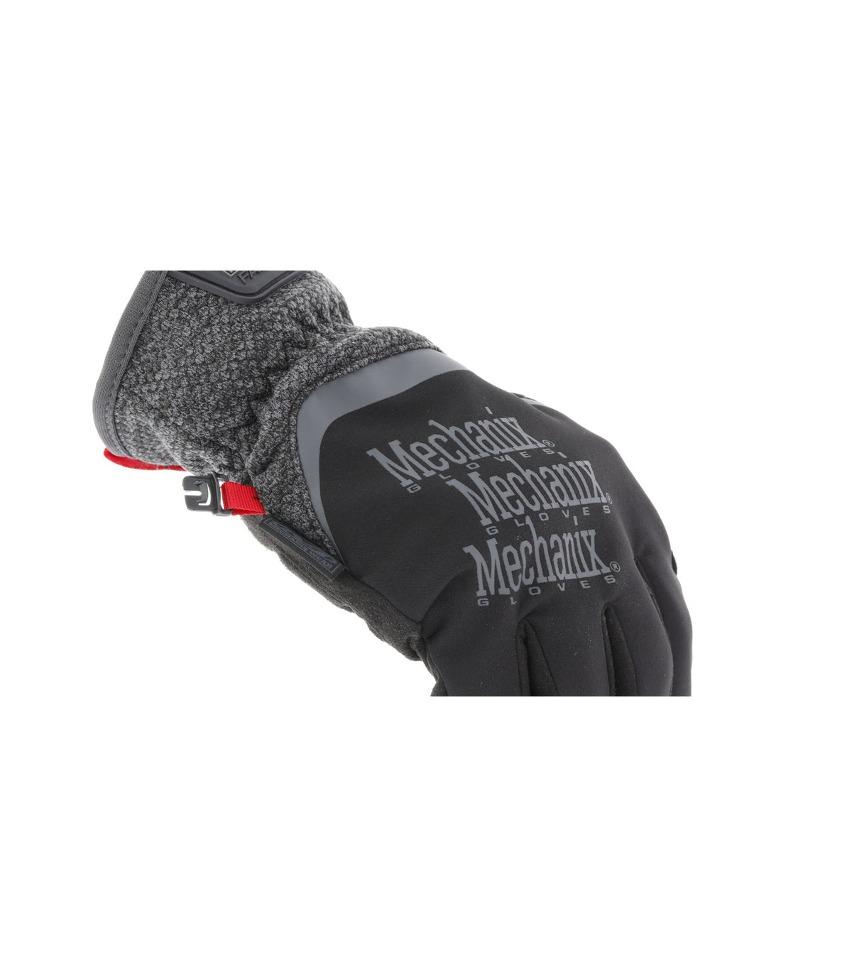 Mechanix Wear ColdWork FastFit gloves angled view, highlighting the snug cuff and dexterity for all-weather work.