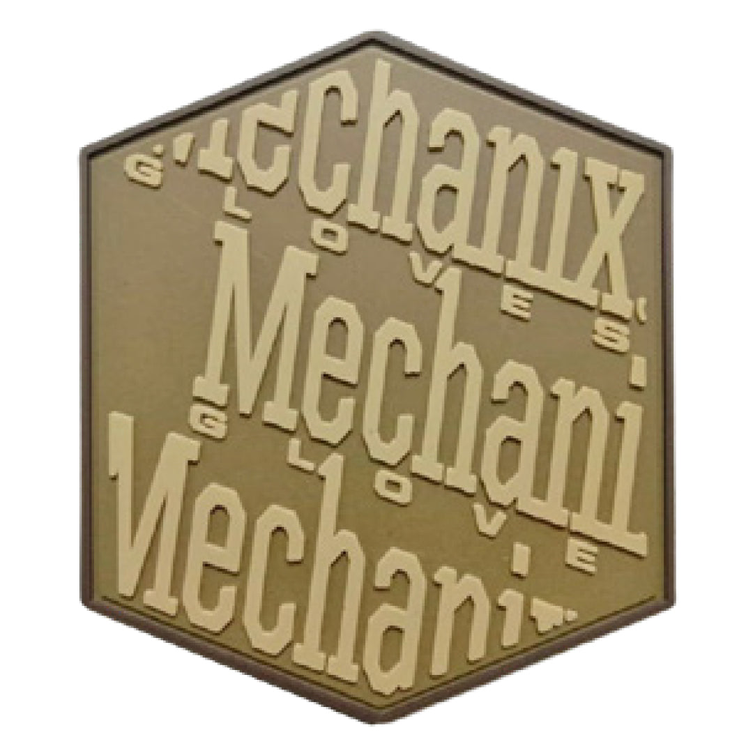 Mechanix Wear Hex Patch - Coyote - Bellmt