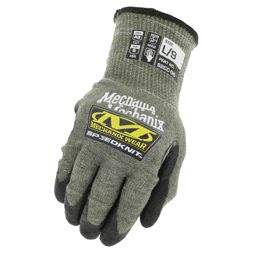 Speedknit Cut Resistant A9 Industrial Safety Gloves - Bellmt