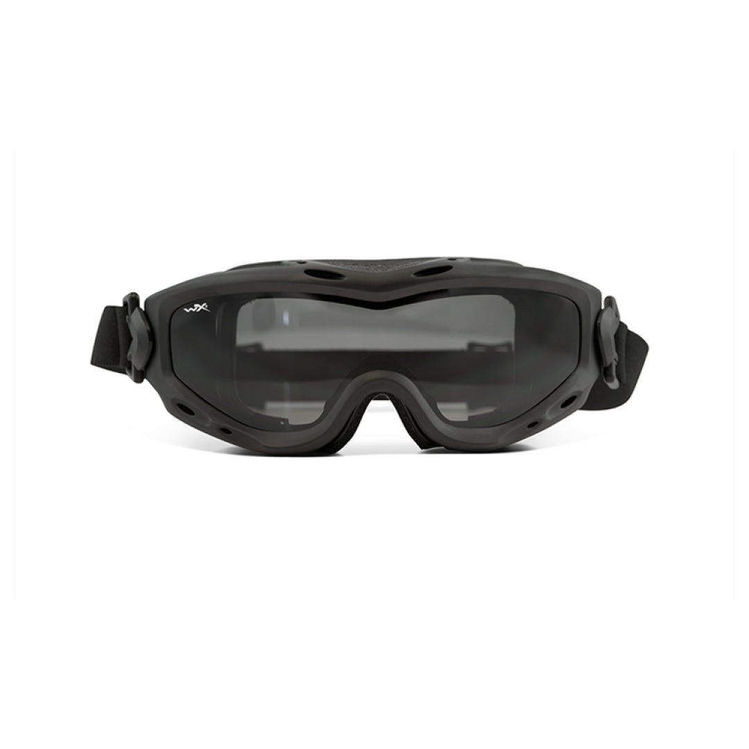 Spear Dual Smoke/Clear/Rust Matte Black Frame Protective Eyewear - Bellmt