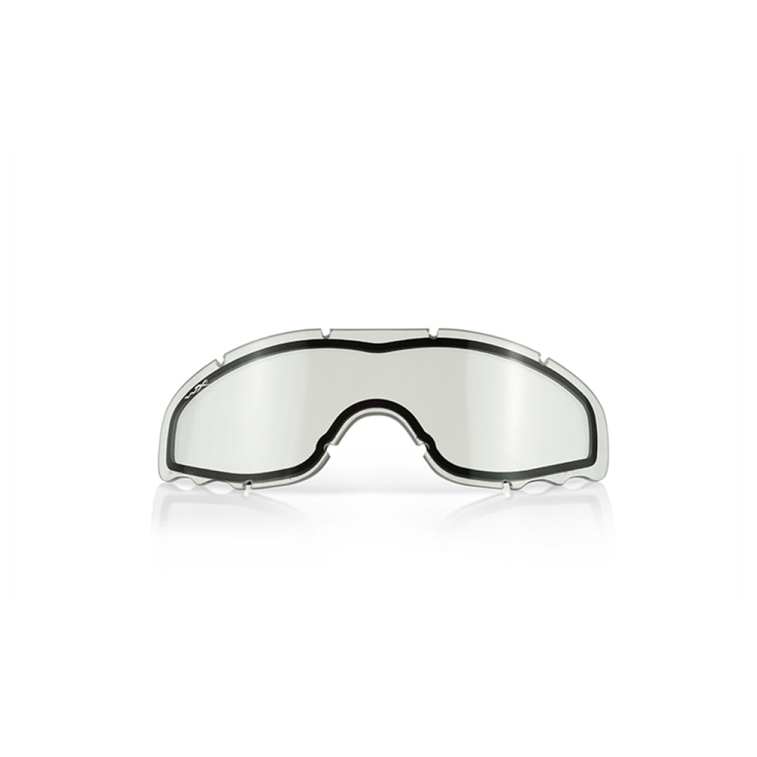 Spear Dual Smoke/Clear/Rust Matte Black Frame Protective Eyewear - Bellmt