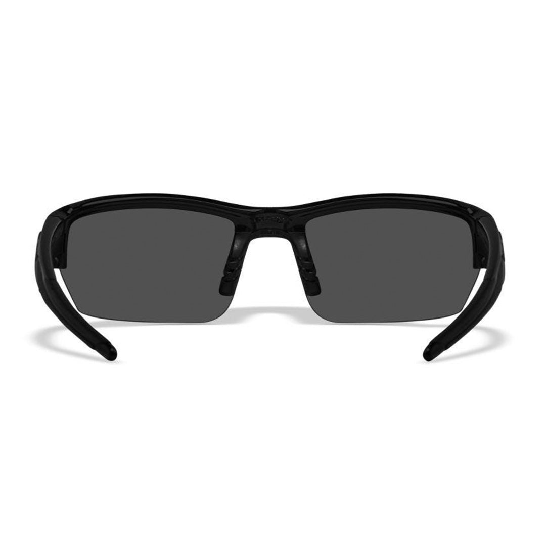 WX Saint Grey/Clear/Light Rust Matte Black Frame 3 Lens set Protective Eyewear - Bellmt