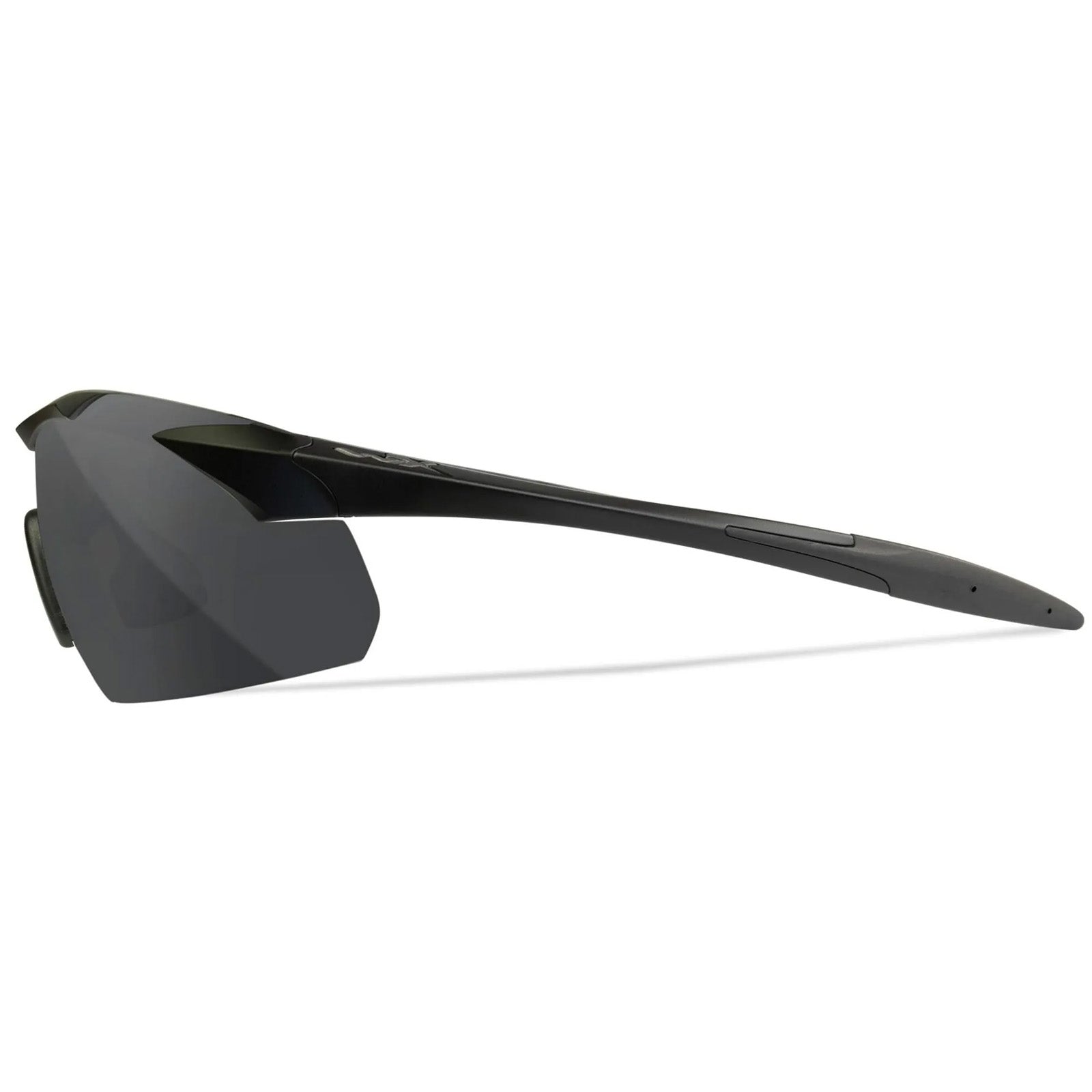 WX Vapor 2.5 Glasses - 2 Shields Set - Grey & Clear shields - Matte Black Frame