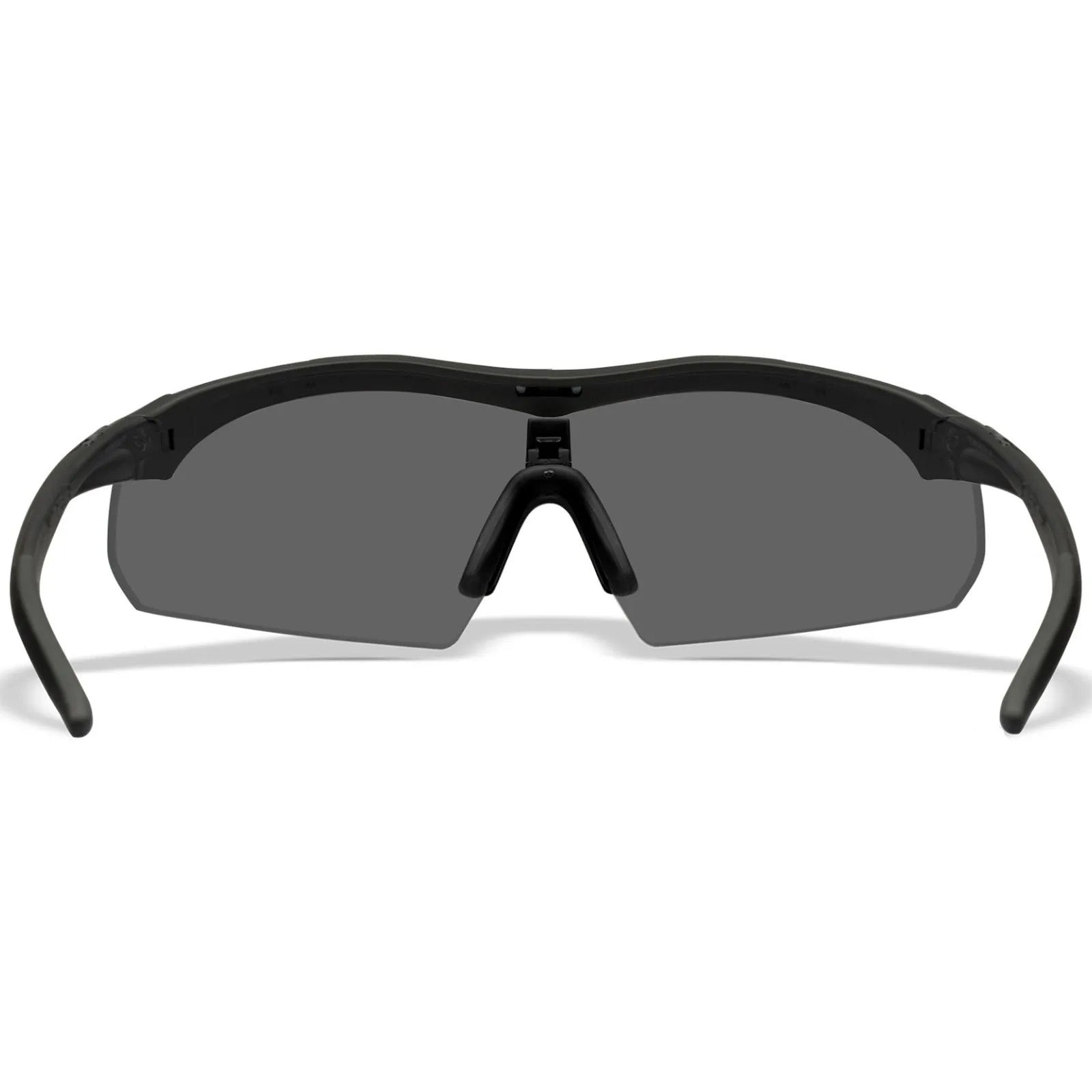 WX Vapor 2.5 Glasses - 3 Shields Set - Grey, Clear & Light Rust shields - Matte Black Frame