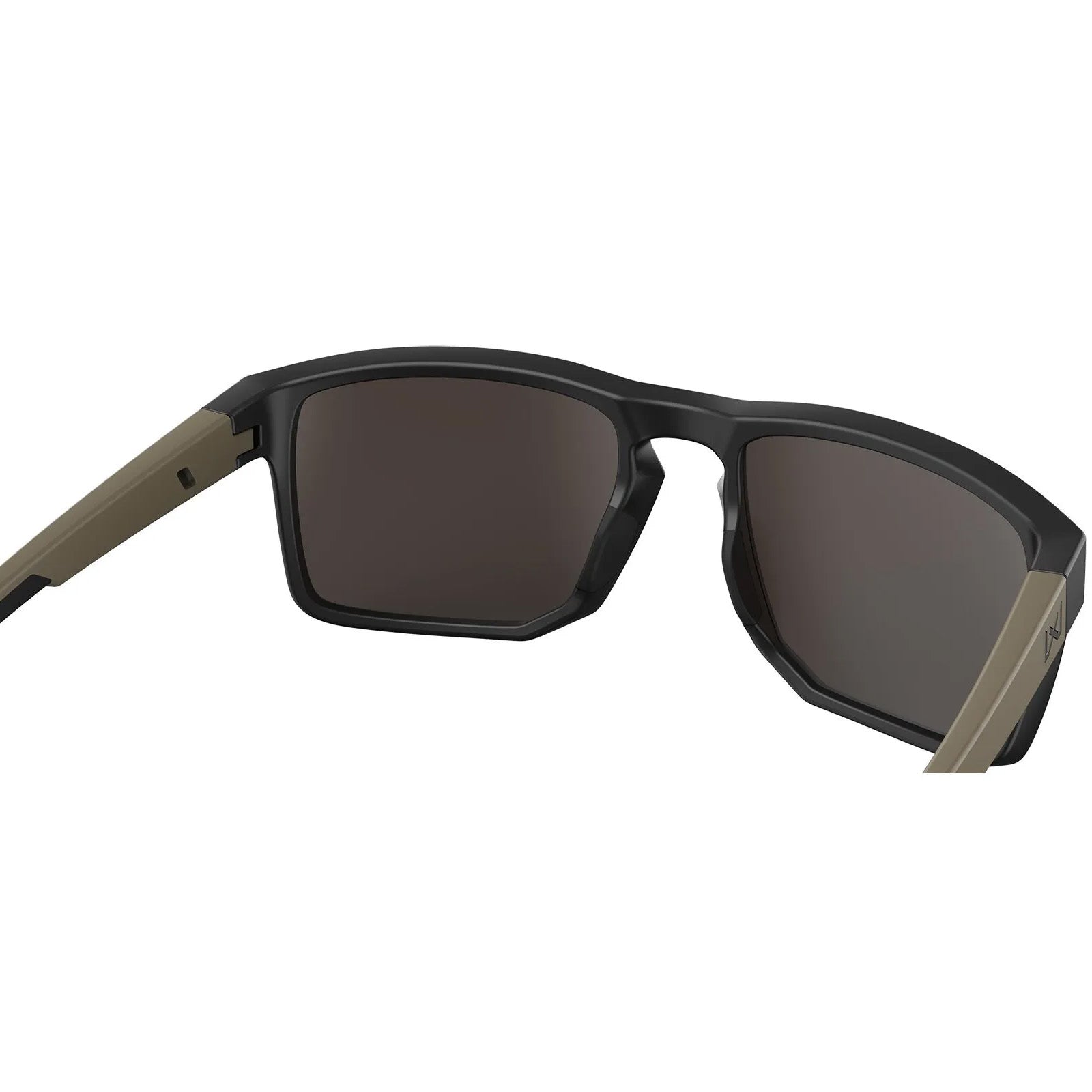 WX Founder Captivate - Tungsten Mirror Lenses - Matte Black Tan Frame Sunglasses