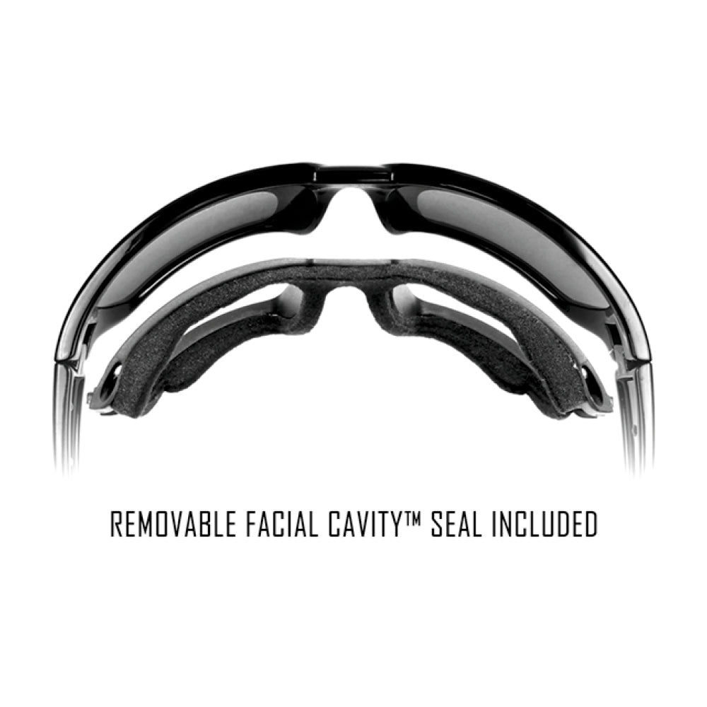 WX Grid Captivate Polarised Grey Matte Utility Green Frame Protective Eyewear - Bellmt