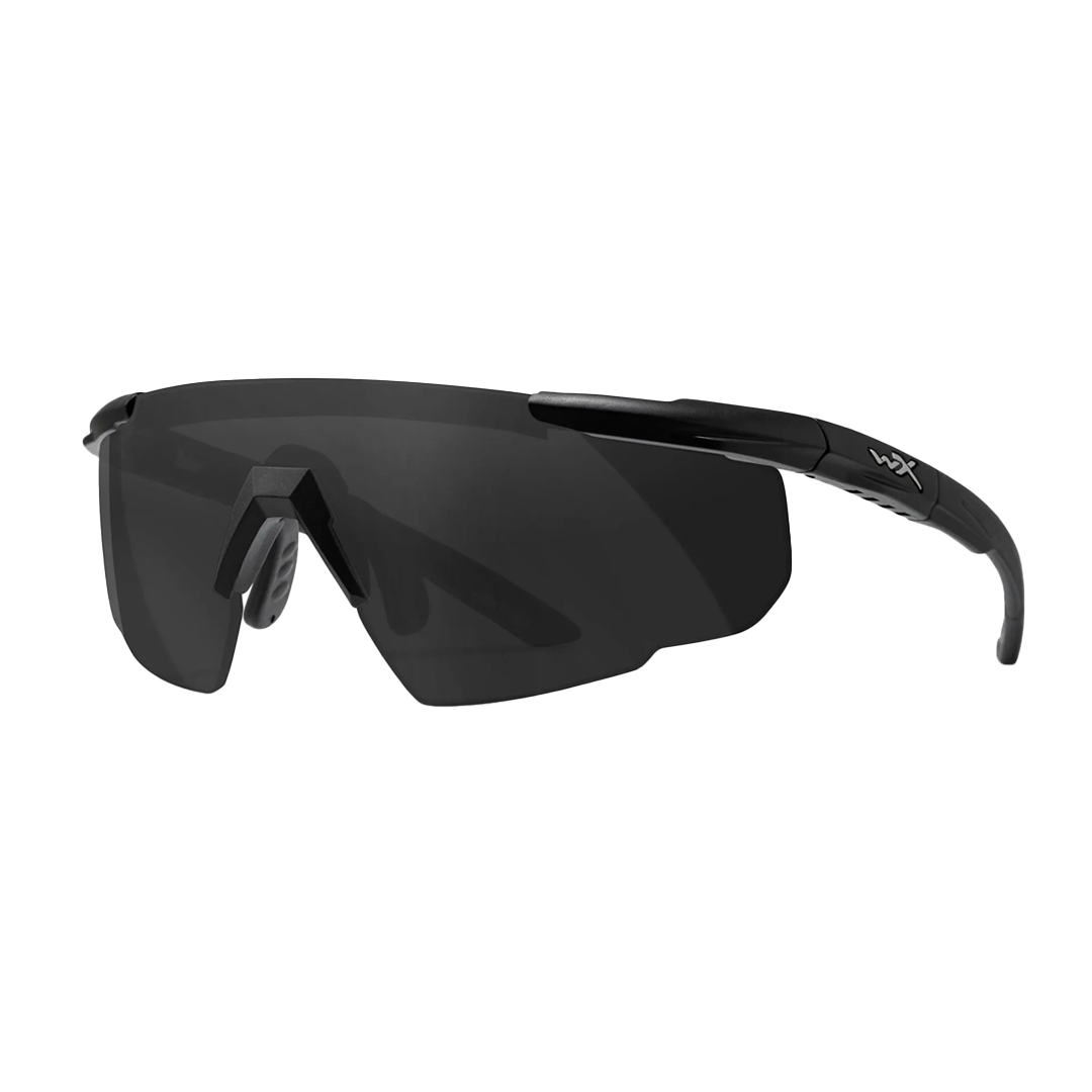 Saber Advanced - 2 Lens Set Grey + Light Rust Lens Matte Black Frame Tactical Sunglasses - Bellmt