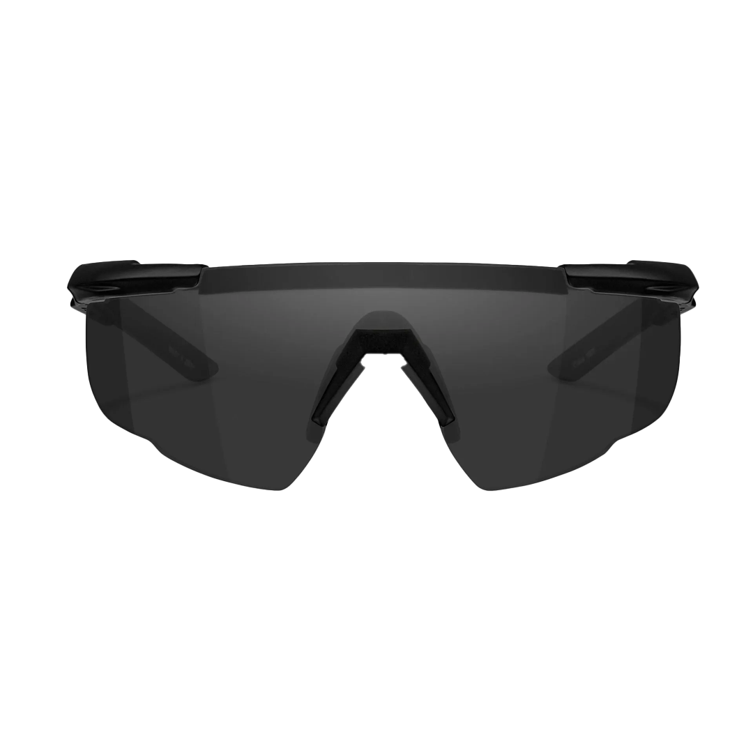 Saber Advanced - 2 Lens Set Grey + Light Rust Lens Matte Black Frame Tactical Sunglasses - Bellmt