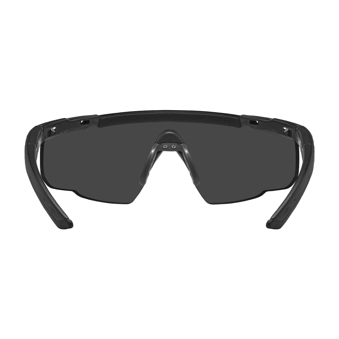 Saber Advanced - 2 Lens Set Grey + Light Rust Lens Matte Black Frame Tactical Sunglasses - Bellmt