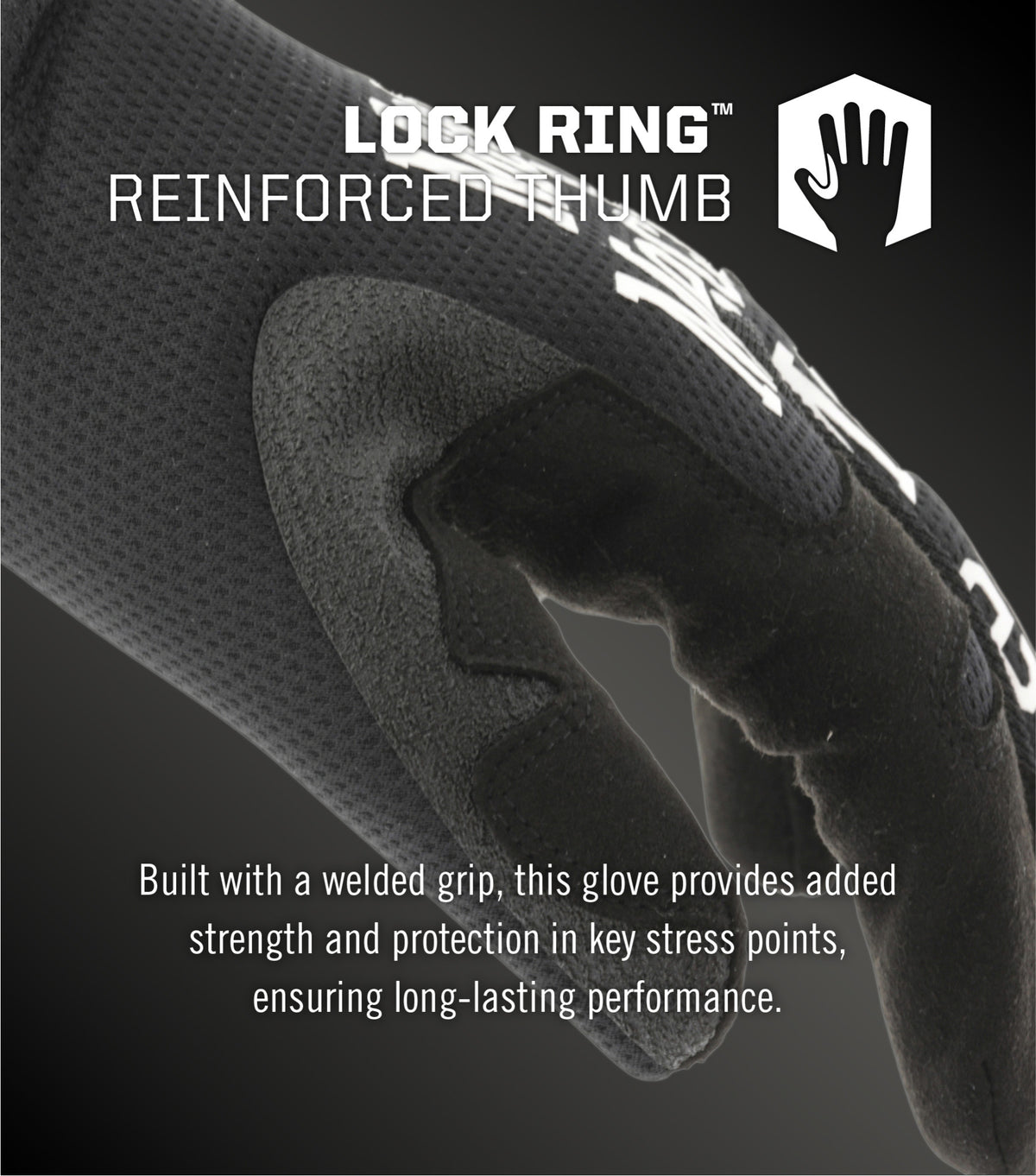 The Original Black Core3 Work Gloves