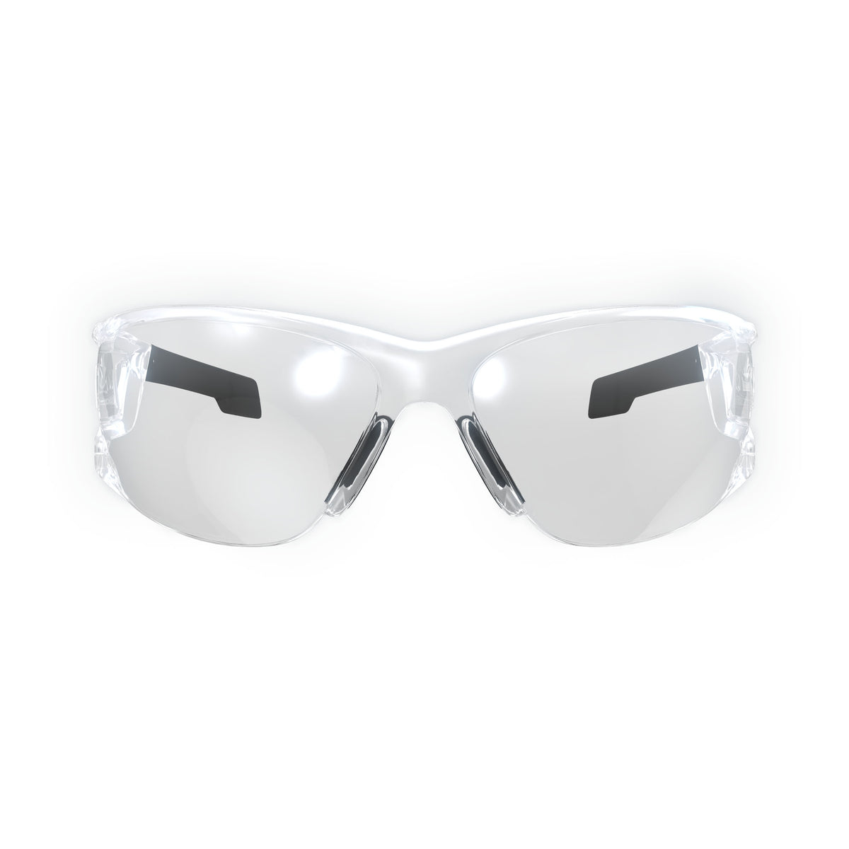 Type-N Tactical Glasses - Clear Lens - Clear Frame