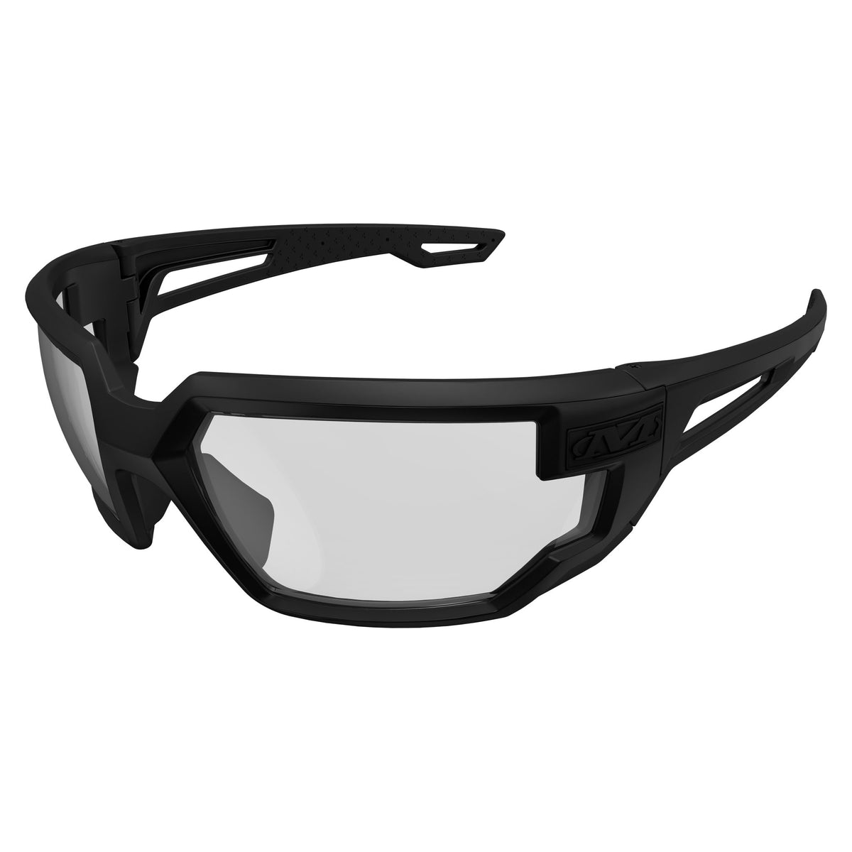 Type-X Tactical Glasses - Clear Lens - Black Frame