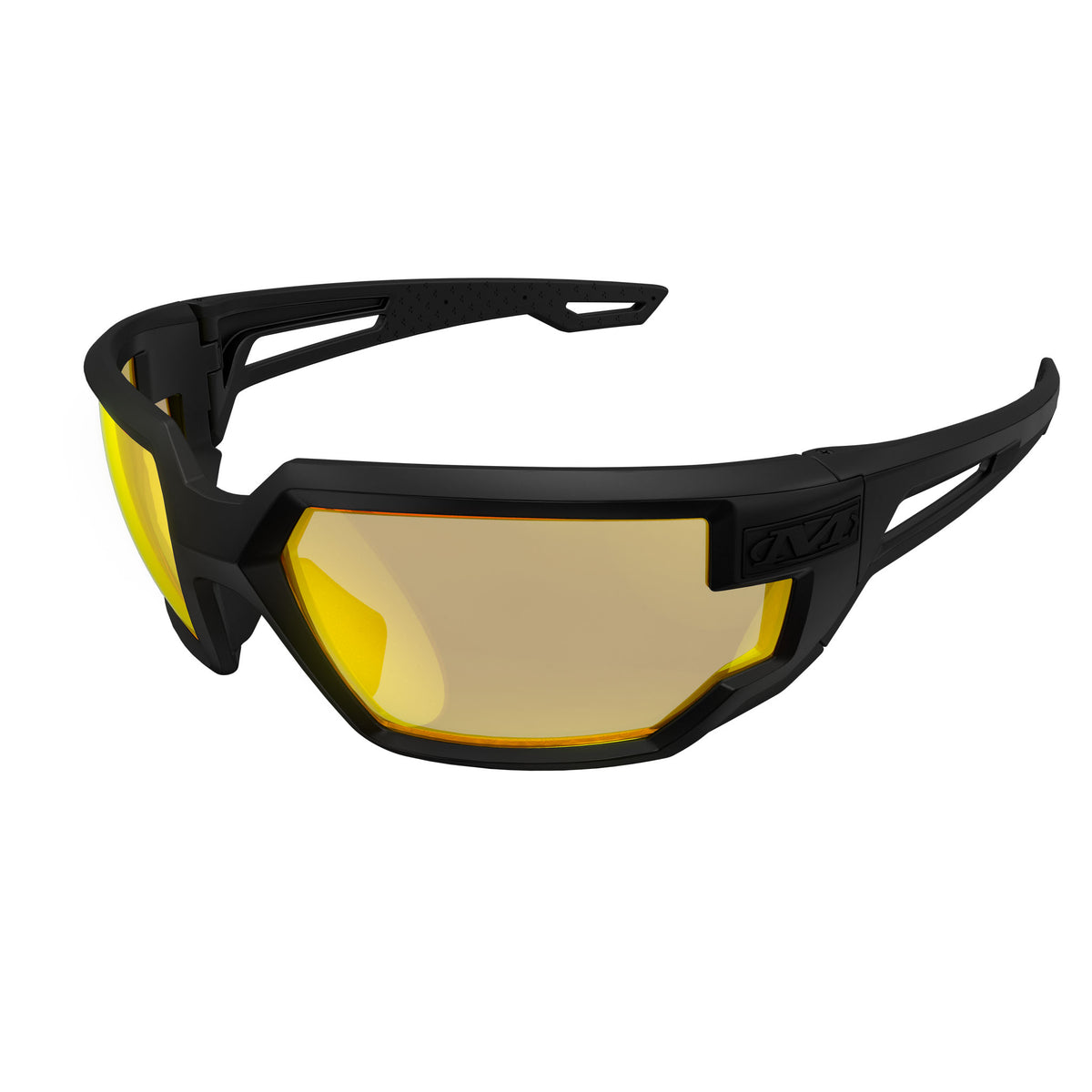 Type-X Tactical - Amber Lens - Black Frame