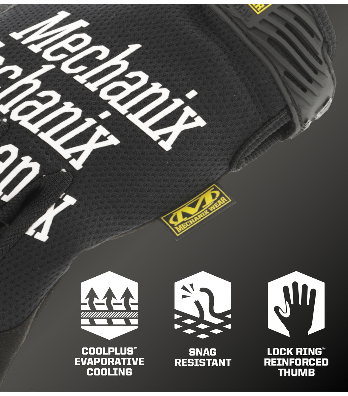 The Original Black Core3 Work Gloves