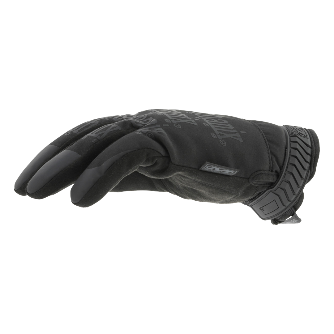 reverse side of Mechanix Wear ColdWork Covert glove showing clean design and softshell back material  