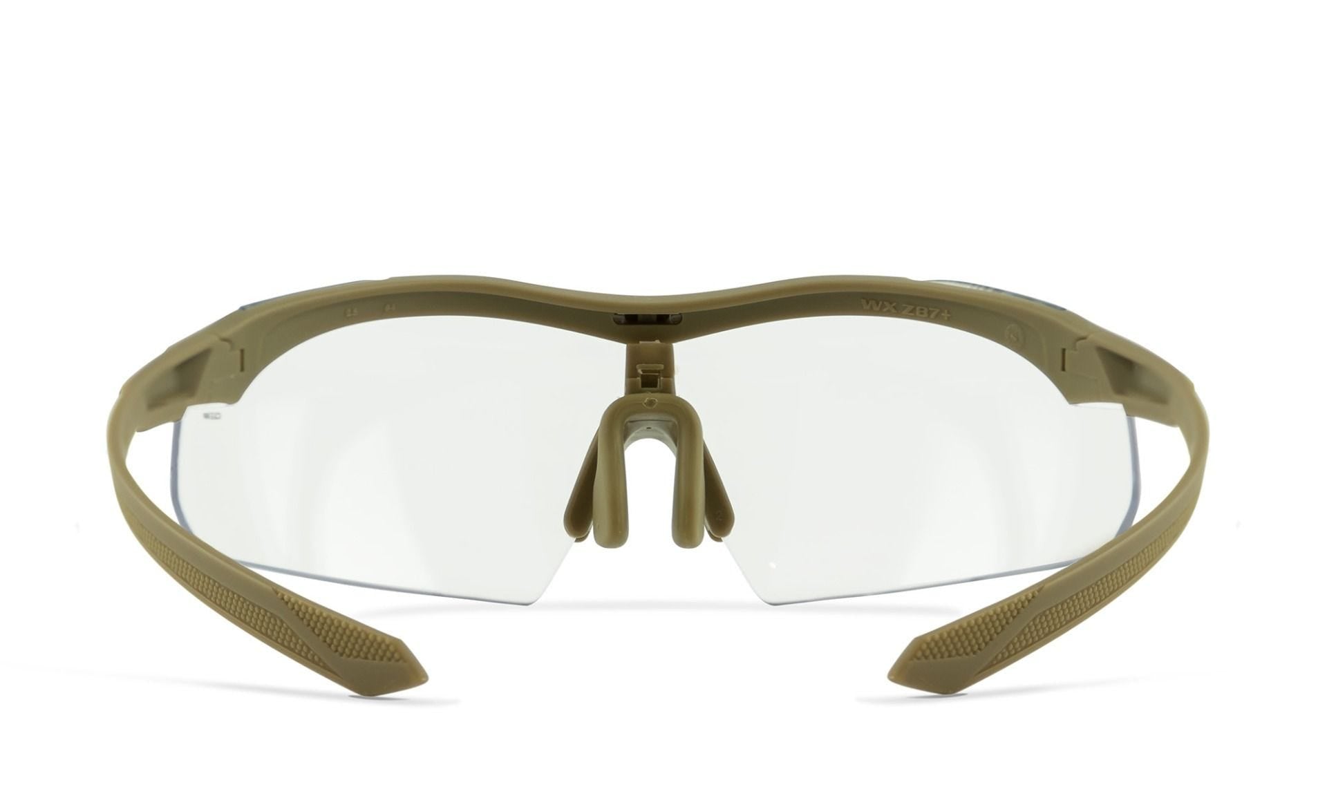 WX Vapor Comm 2.5 Grey/Clear/Light Rust Lens - Bellmt