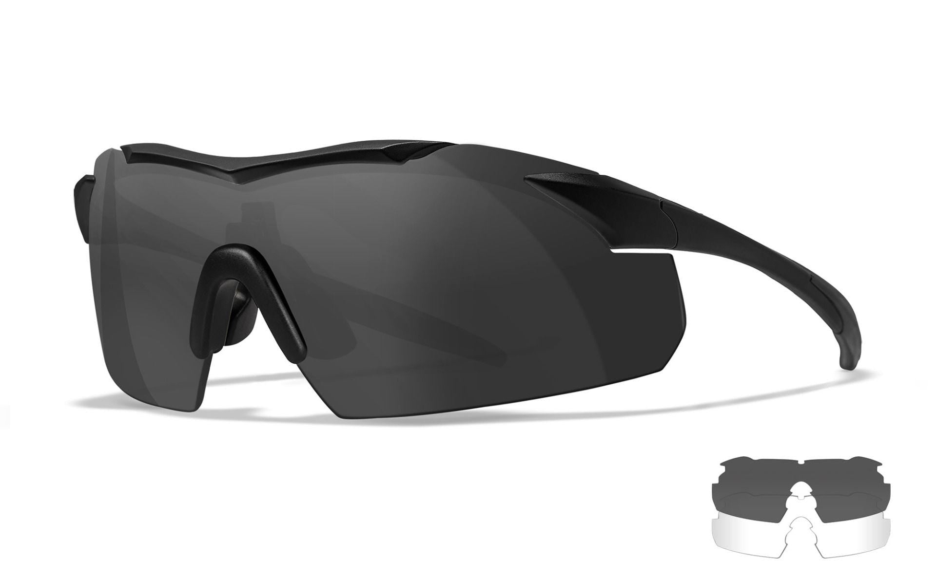 WX Vapor Grey/Clear 2 Lens set Protective Eyewear - Bellmt