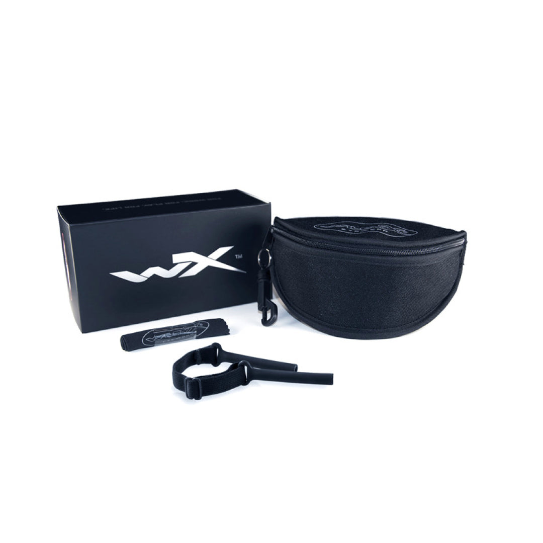 XL-1 Ad Comm Smoke/Clear Matte Black Frame 2 Lens set Protective Eyewear - Bellmt