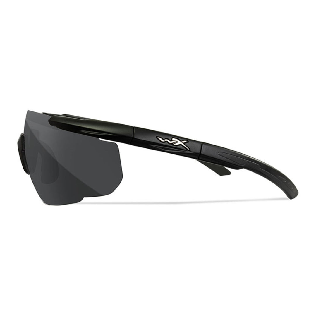 Saber Advanced Smoke/Light Rust Matte Black Frame W/Bag 2 Lens set Protective Eyewear - Bellmt