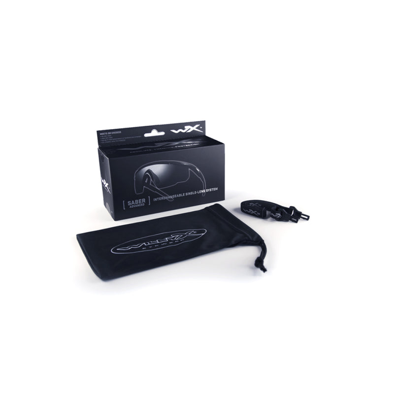 Saber Advanced Smoke/Light Rust Matte Black Frame W/Bag 2 Lens set Protective Eyewear - Bellmt