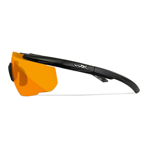 Saber Advanced Smoke/Clear/Rust Matte Black Frame 3 Lens set Protective Eyewear - Bellmt