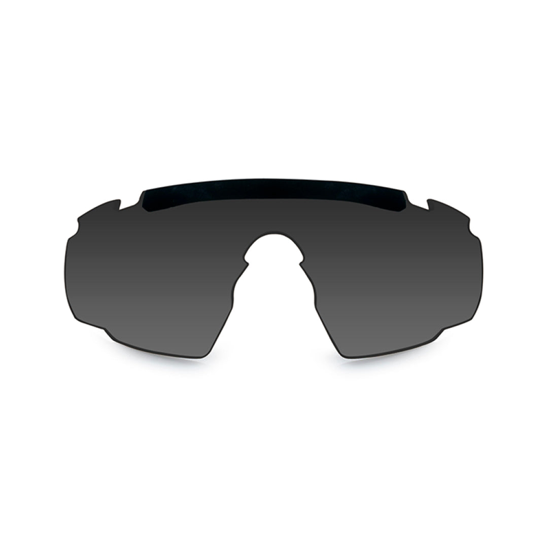 Saber Advanced Smoke/Clear/Rust Matte Black Frame 3 Lens set Protective Eyewear - Bellmt
