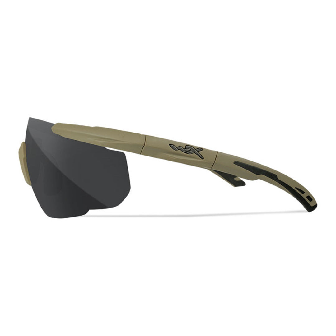 Saber Advanced Smoke/Clear/Rust Tan Frame 3 Lens set Protective Eyewear - Bellmt