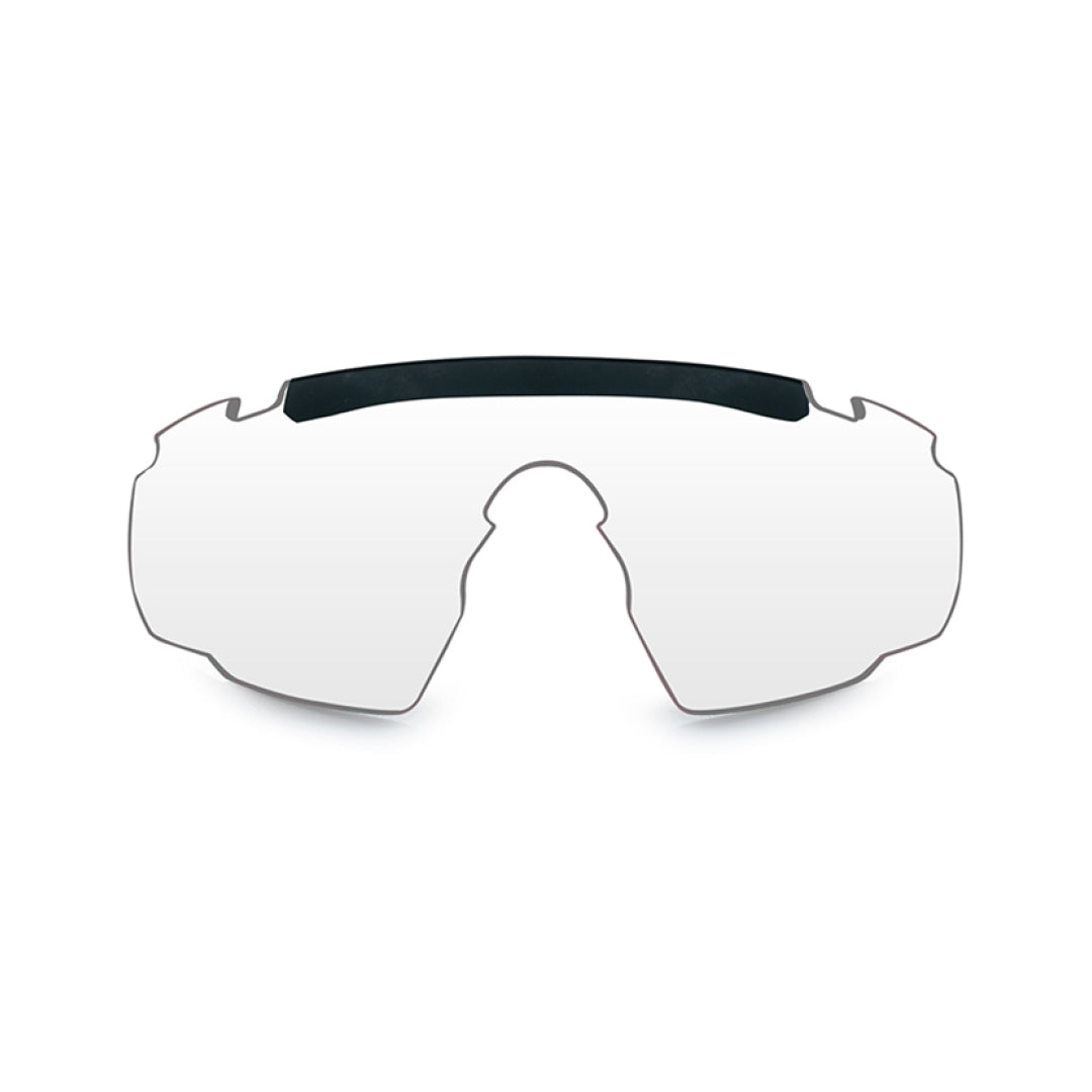 Saber Advanced Smoke/Clear Matte Black Frame 2 Lens set Protective Eyewear - Bellmt