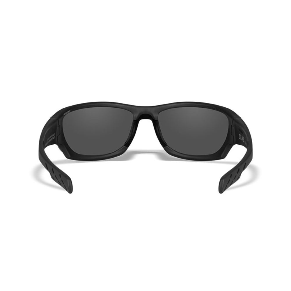 WX Climb Smoke Grey Matte Black Frame Protective Eyewear - Bellmt