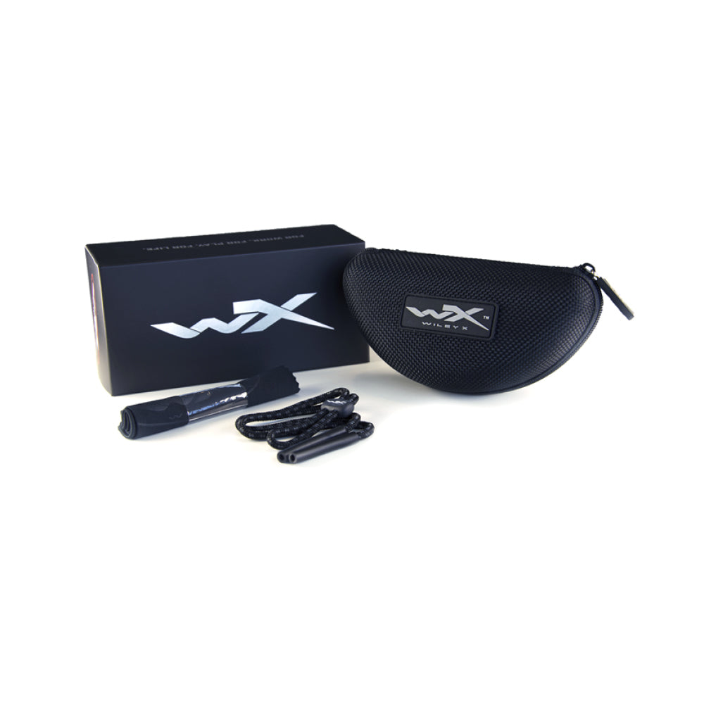 WX Climb Smoke Grey Matte Black Frame Protective Eyewear - Bellmt