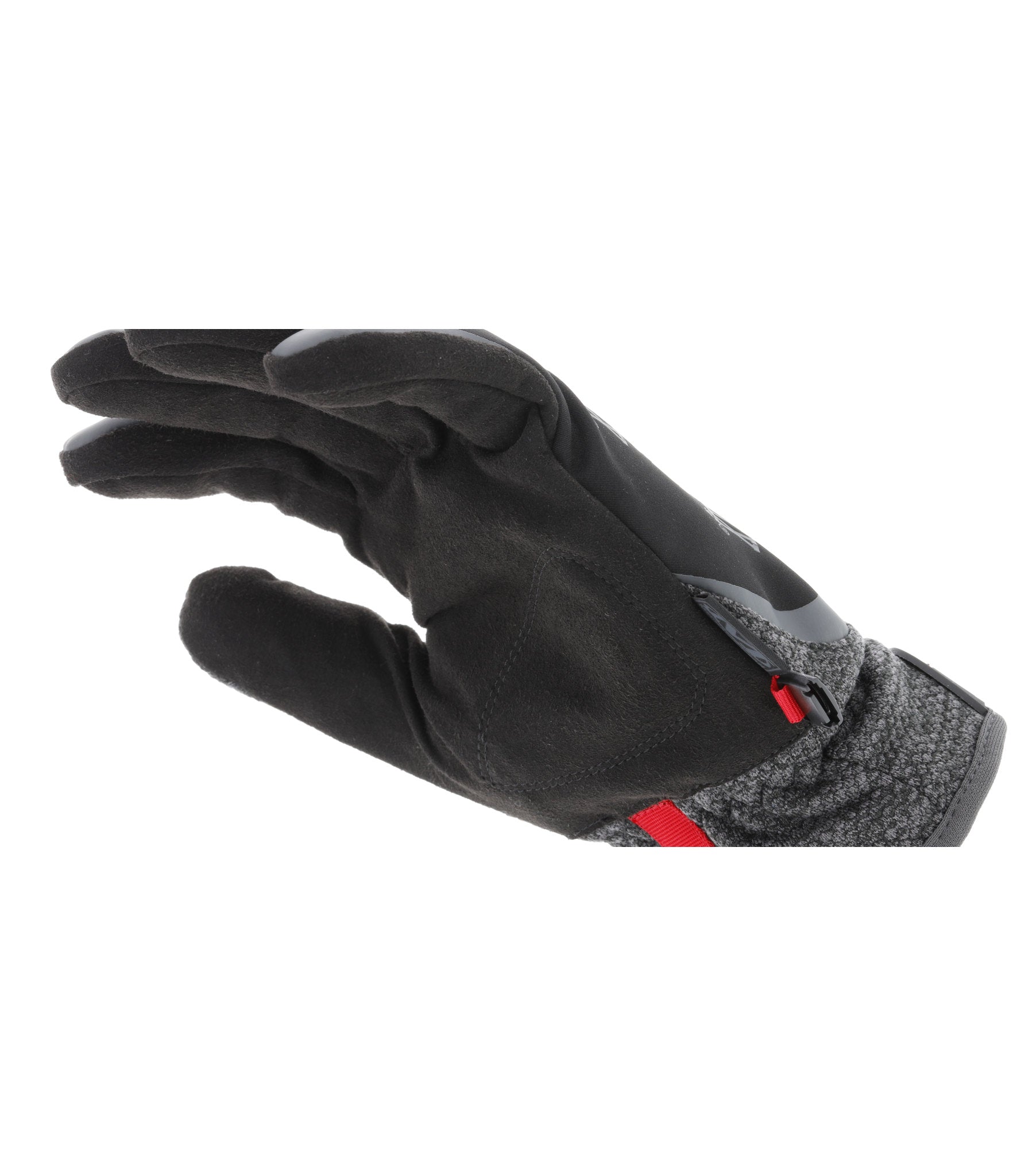 Mechanix Wear ColdWork FastFit gloves angled view, highlighting the snug cuff and dexterity for all-weather work.
