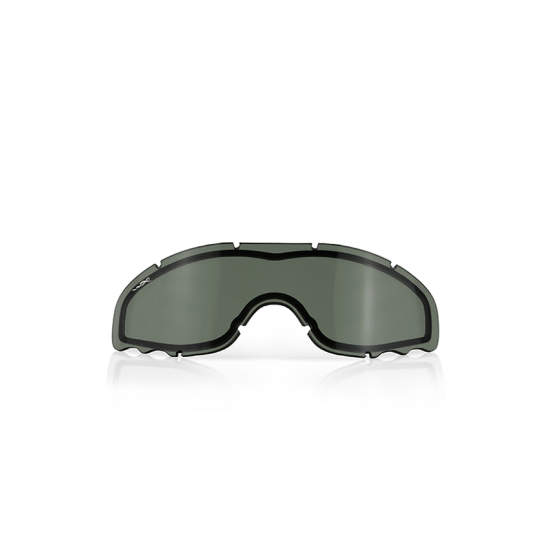 Spear Dual Smoke/Clear/Rust Matte Black Frame Protective Eyewear - Bellmt