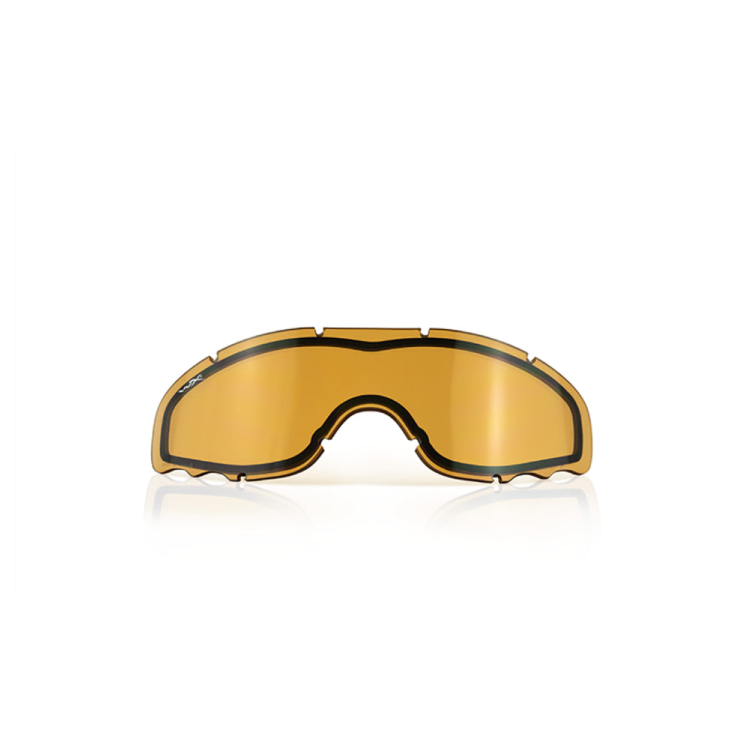 Spear Dual Smoke/Clear/Rust Matte Black Frame Protective Eyewear - Bellmt