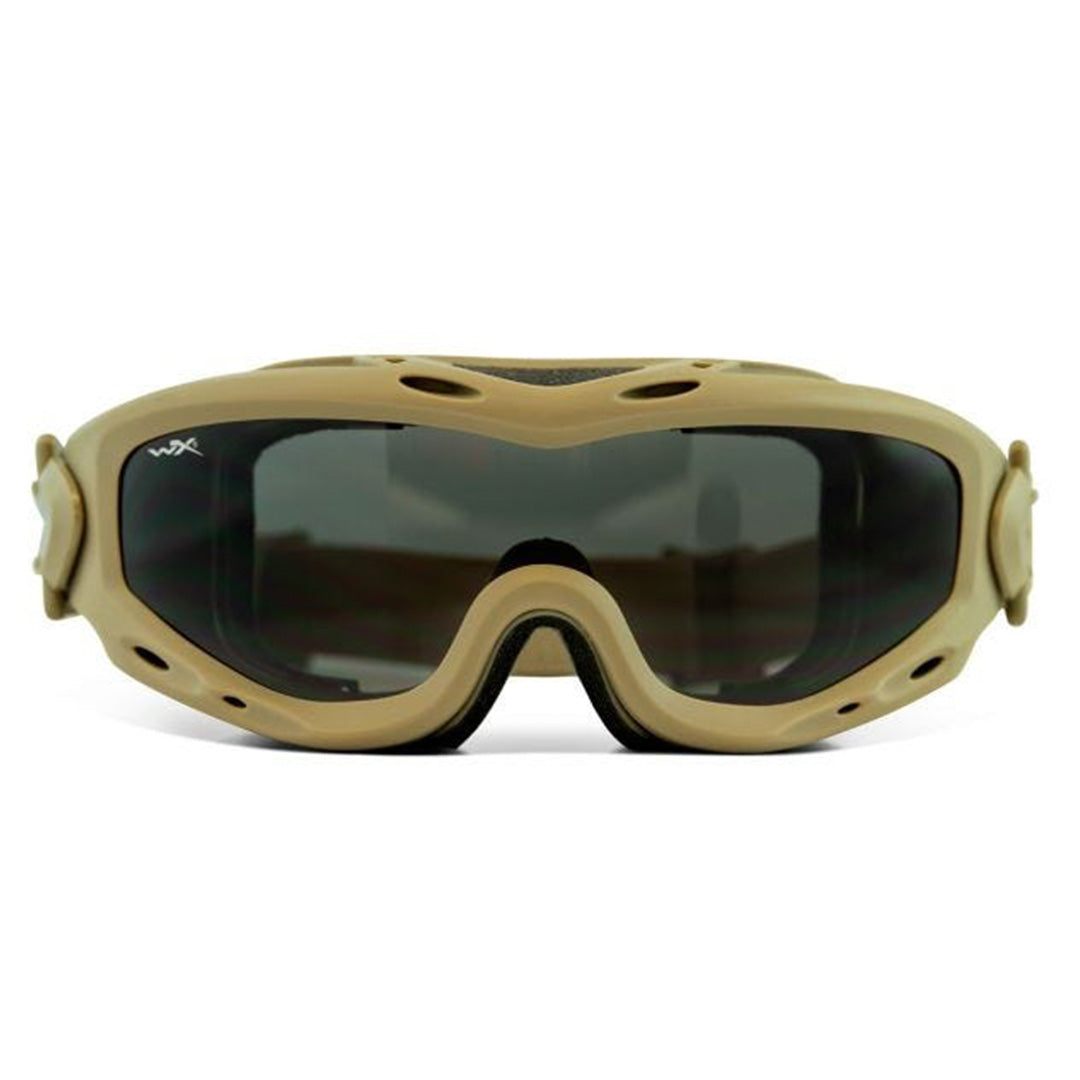 Spear Smoke/Clear/Light Rust Tan Frame Protective Eyewear - Bellmt