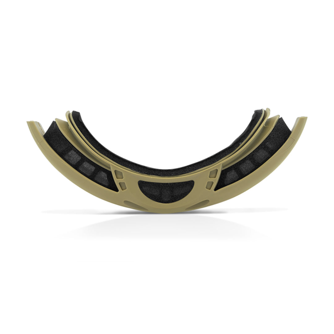 Spear Smoke/Clear Tan Frame Protective Eyewear - Bellmt