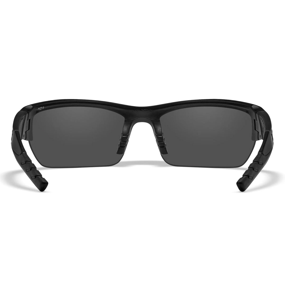 WX Valor Clear/Grey/Light Rust Matte Black Frame 3 lens set Protective Eyewear - Bellmt